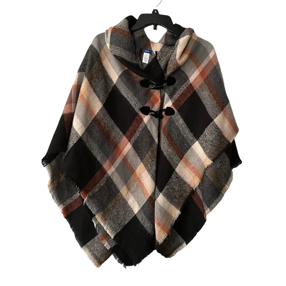 APT. 9 Womens Plaid Print Shawl